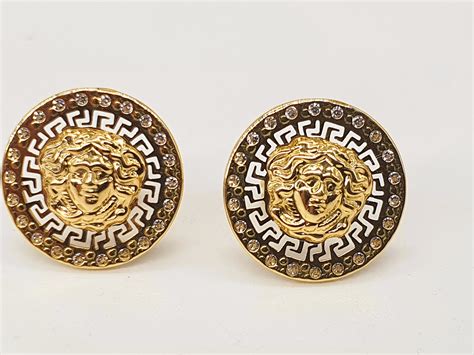 pendiente versace hombre|Pendientes para hombre .